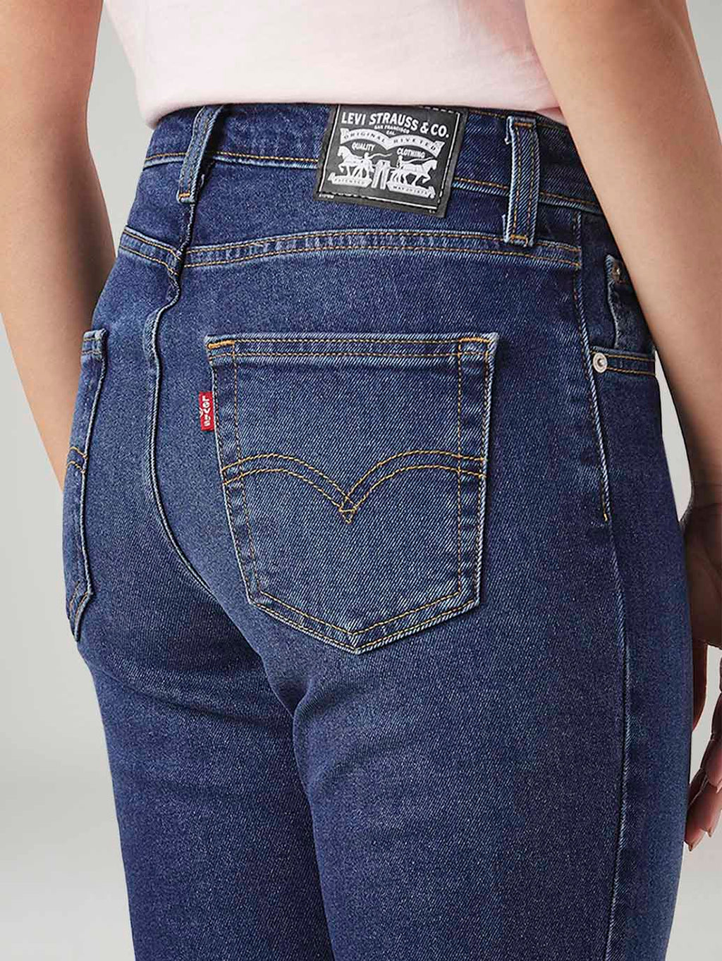 Women's 725 Indigo Bootcut Fit High Rise Jeans