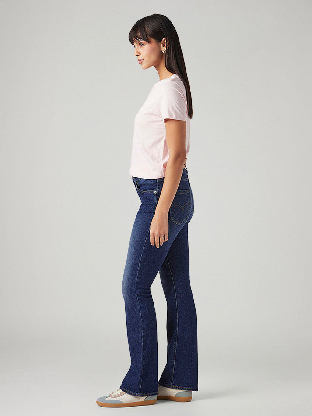 Women's 725 Indigo Bootcut Fit High Rise Jeans