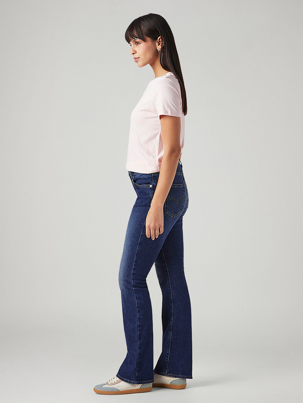 Women's 725 Indigo Bootcut Fit High Rise Jeans