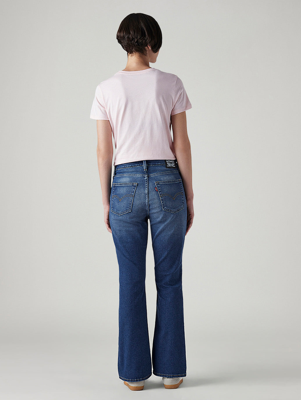 Women's 725 Med Indigo Bootcut Fit High Rise Jeans