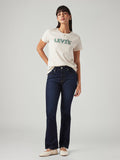 Women's 725 Navy Bootcut Fit High Rise Jeans