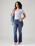 Women's 725 Blue Bootcut Fit High Rise Jeans