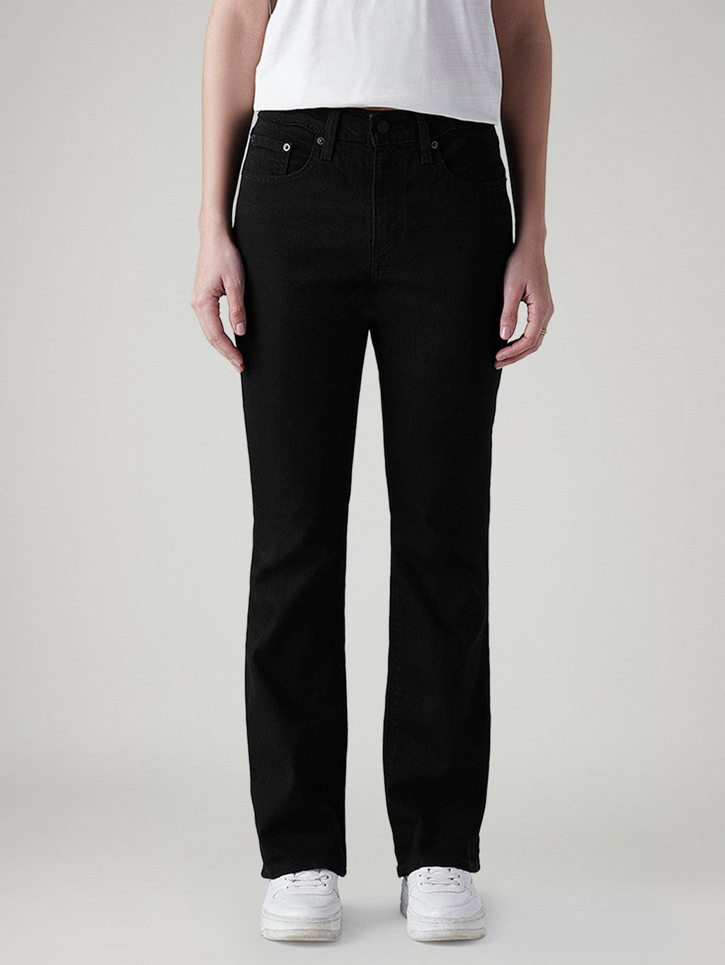 Women's 725 Black Bootcut Fit High Rise Jeans