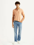 Men's 513 Light Blue Slim Straight Fit Mid Rise Jeans