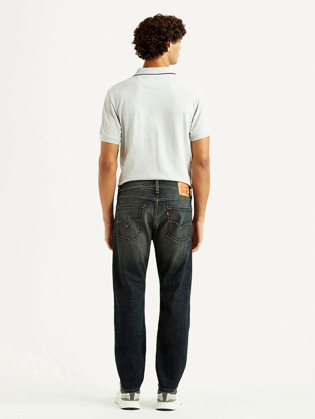 Men's 513 Charcoal Grey Slim Straight Fit Mid Rise Jeans