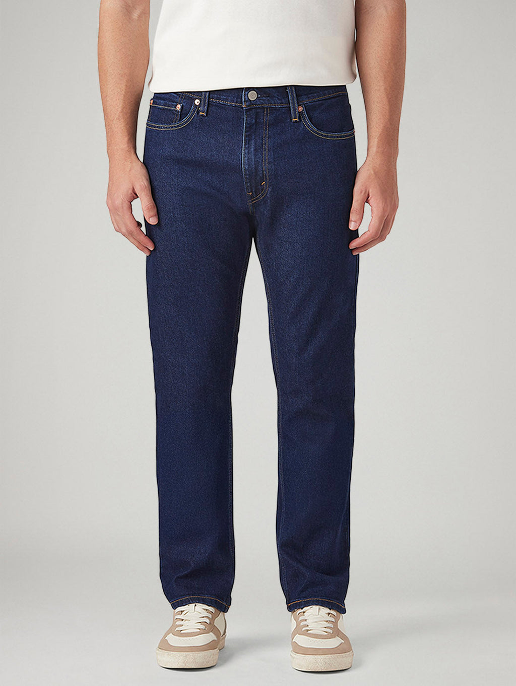 Mens 513 Mid Rise Slim Straight Fit Cotton Stretch Blend Jeans