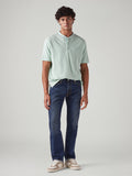 Men's 513 Blue Slim Straight Fit Mid Rise Jeans
