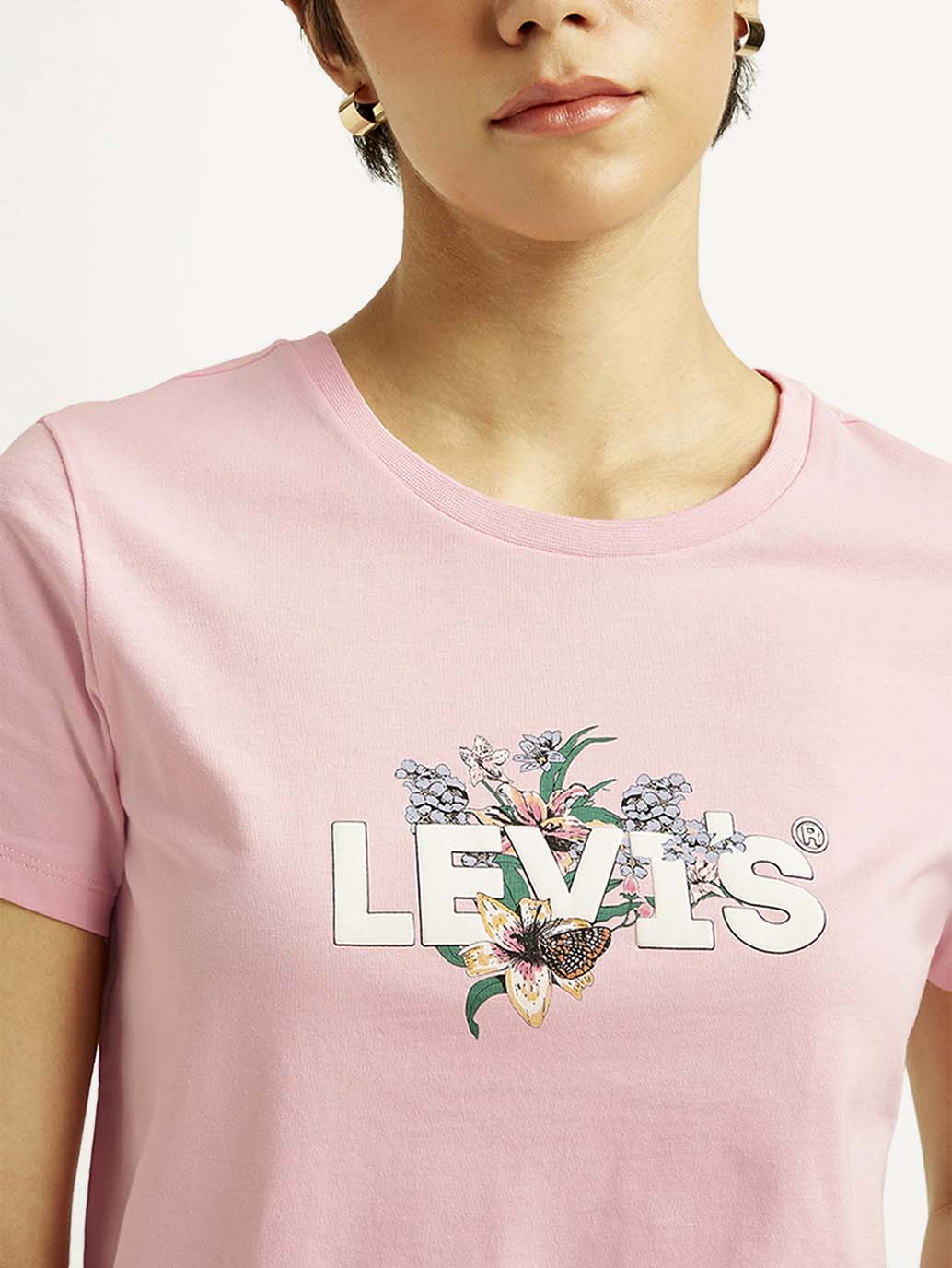 Women's Graphic Print Crew Neck T-shirt