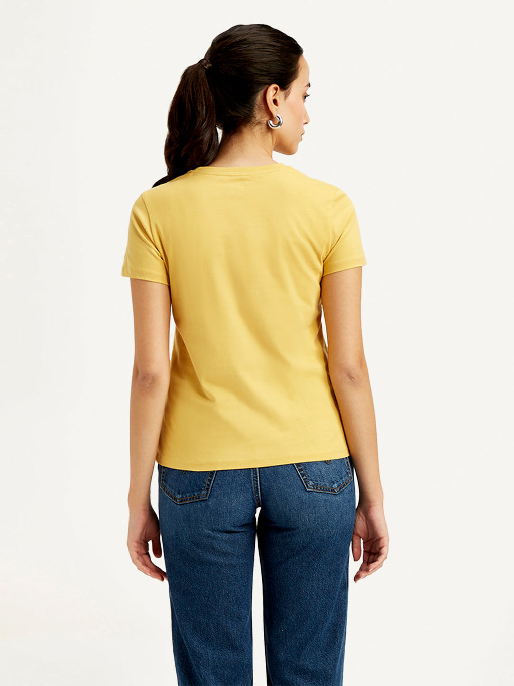 Women's Brand Logo Crew Neck T-Shirt