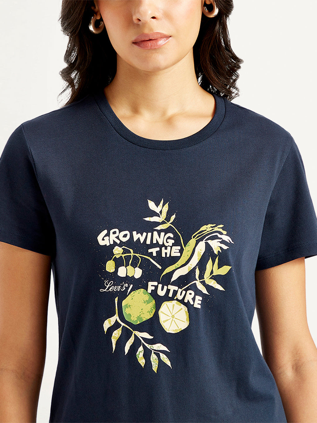 Women's Graphic Print Crew Neck T-shirt