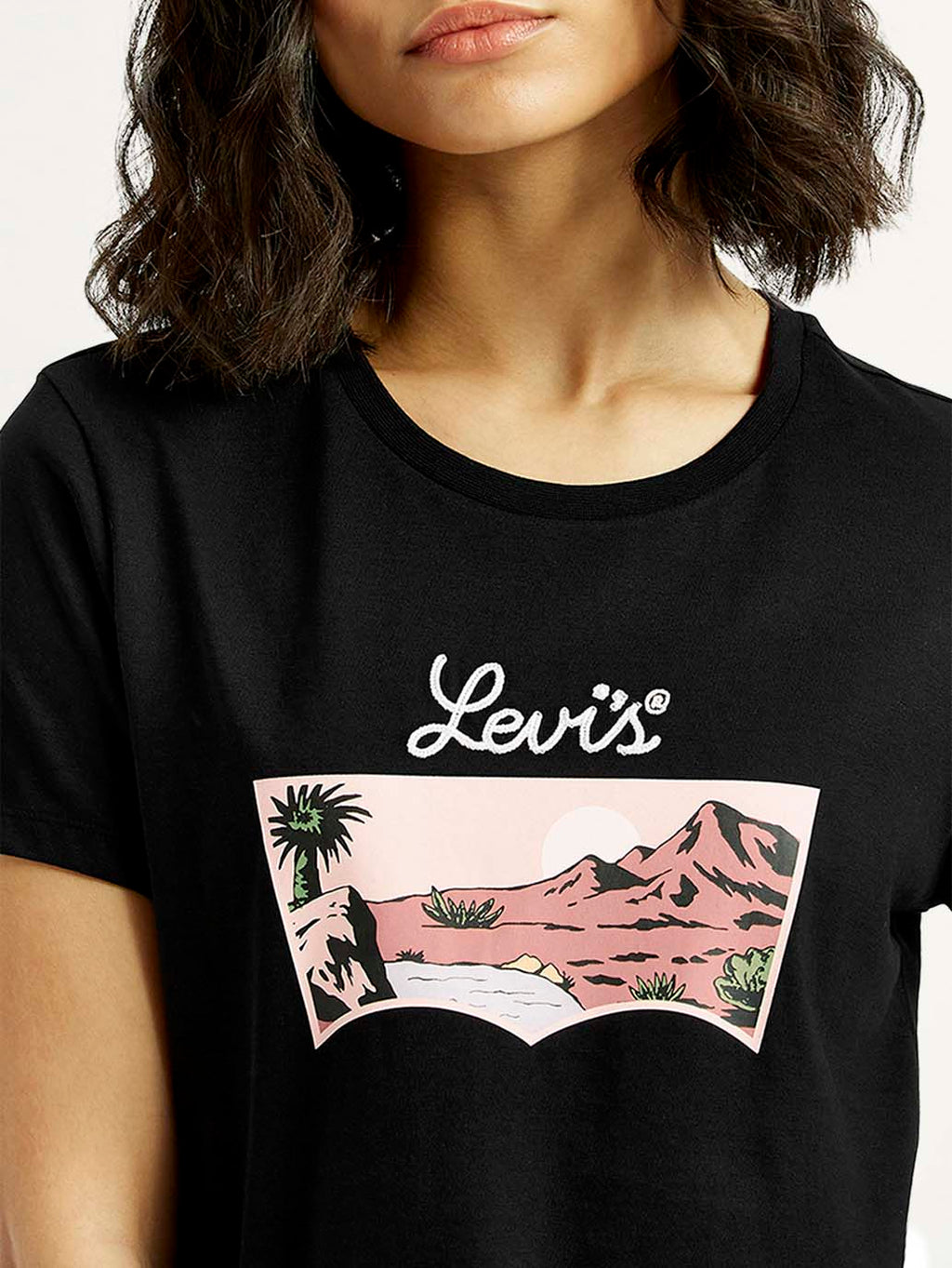 Women's Graphic Print Round Neck T-shirt