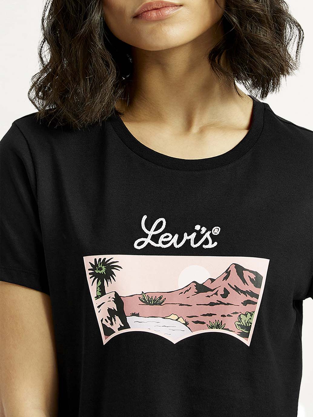 Women's Graphic Print Round Neck T-shirt