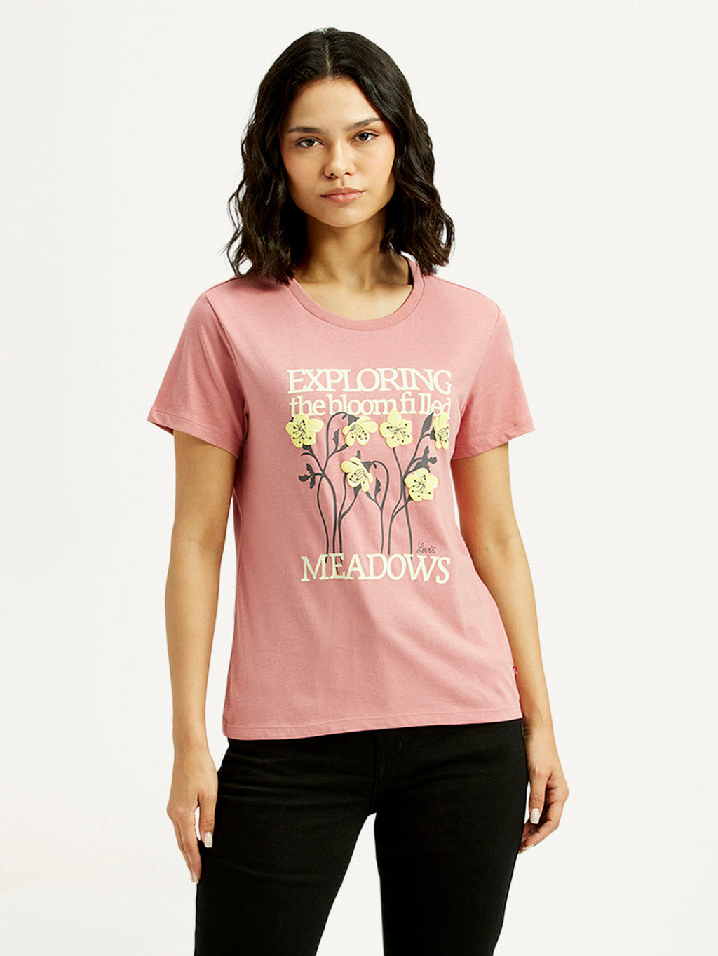 Women's Graphic Print Round Neck T-shirt