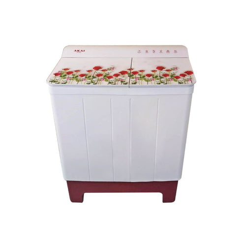Akai 8.5 kg Semi-Automatic Top Loading Washing Machine (AKSA85CRRFG)