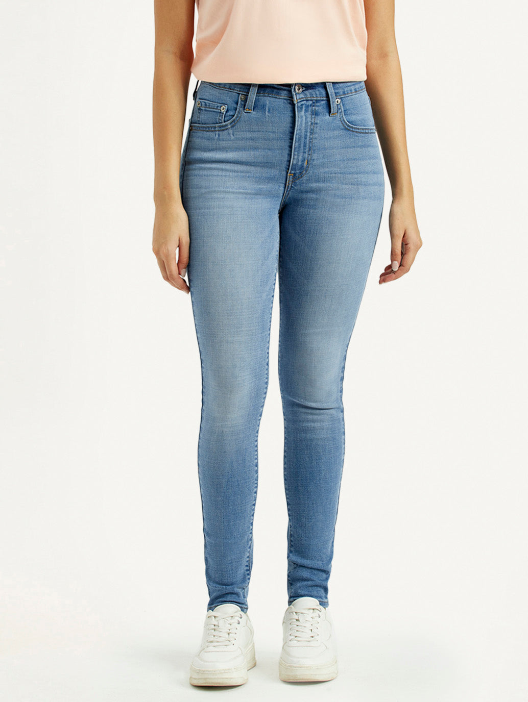 Women's 721 Light Indigo Skinny Fit High Rise Jeans