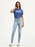 Women's 721 Light Indigo Skinny Fit High Rise Jeans