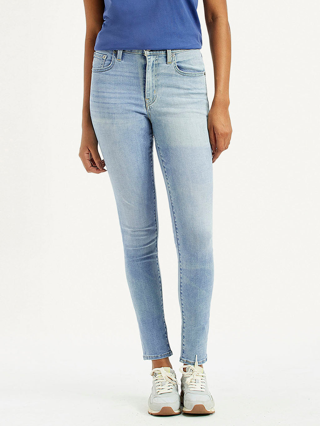 Women's 721 Light Indigo Skinny Fit High Rise Jeans