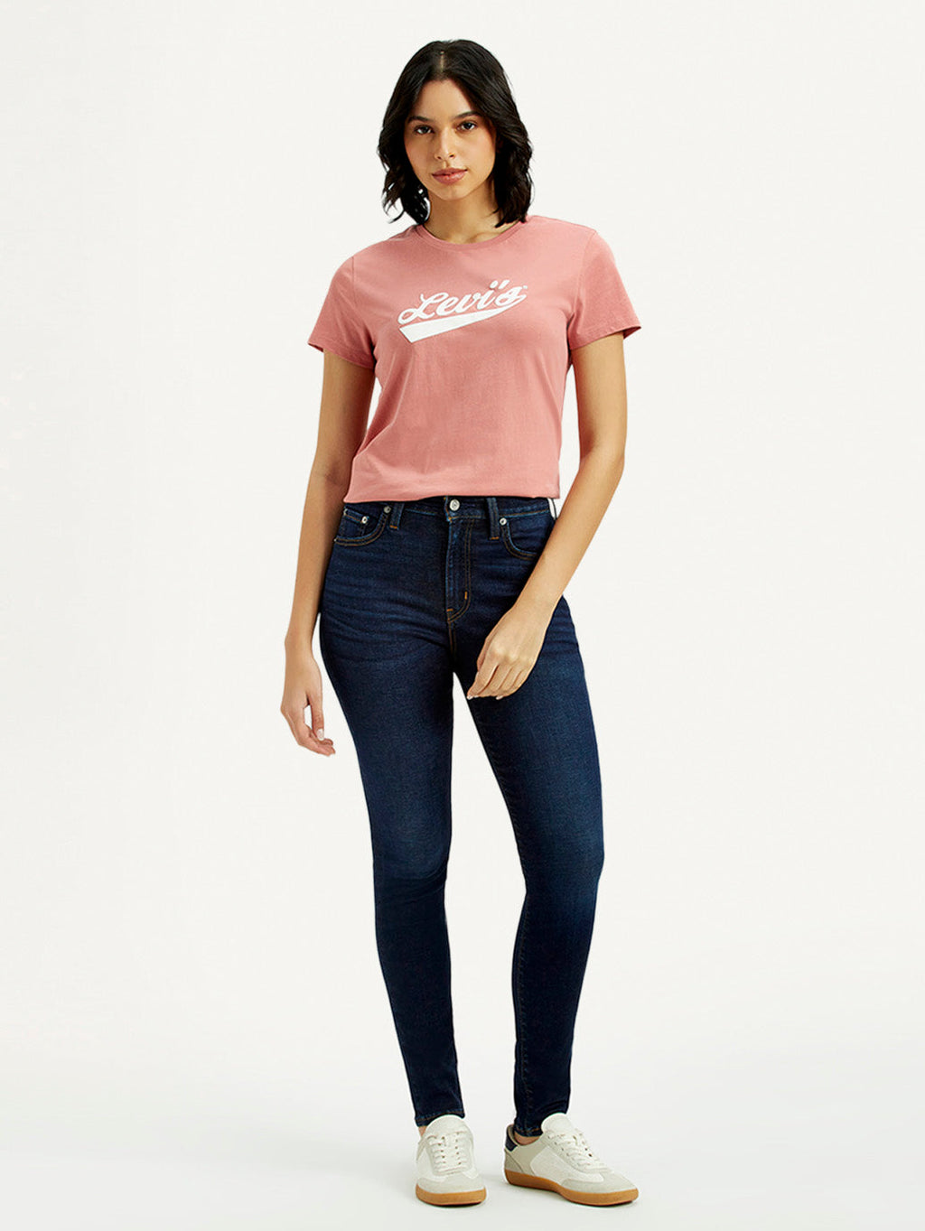 Women's 721 Dark Indigo Skinny Fit High Rise Jeans