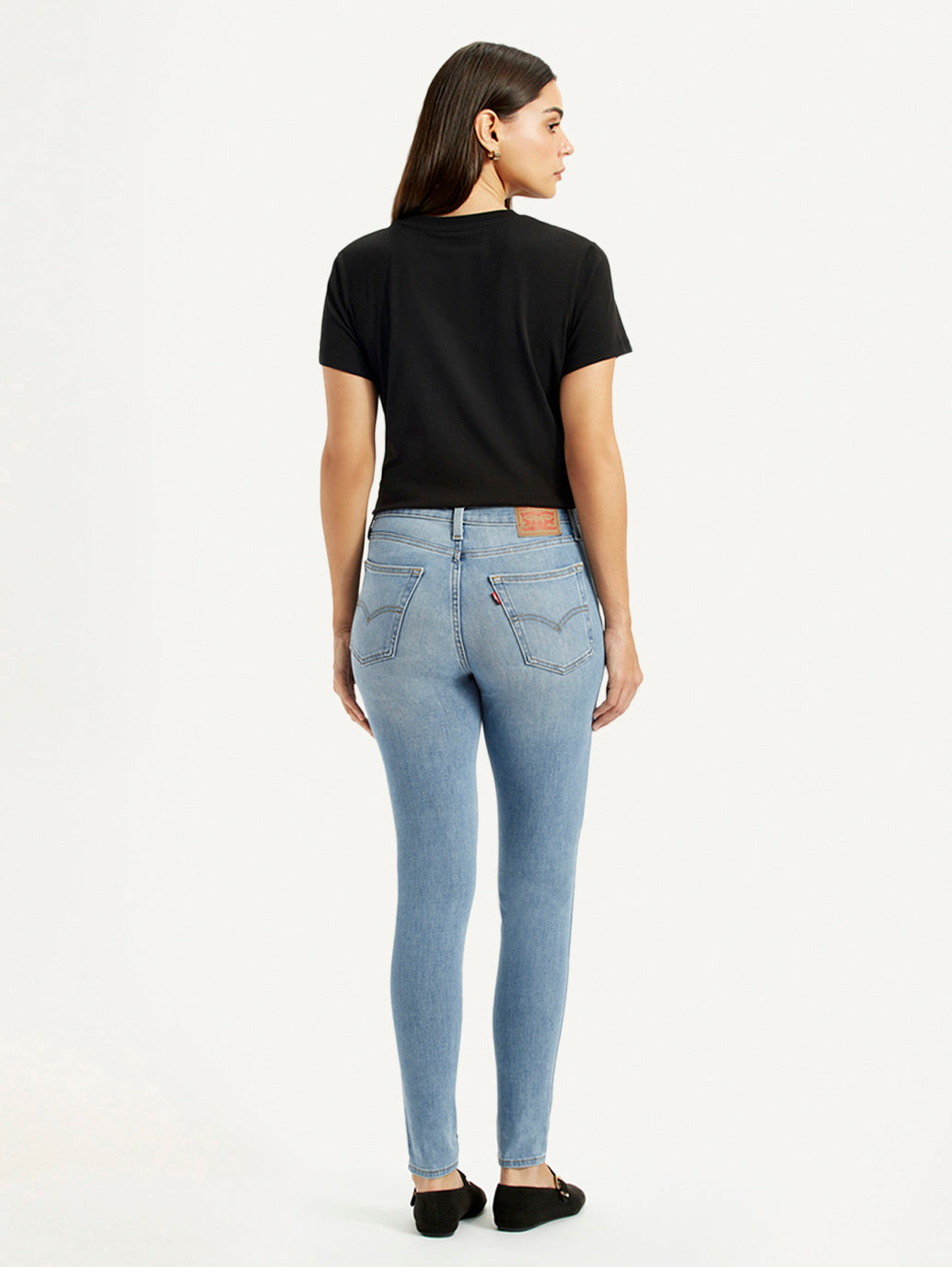 Women's High Rise Skinny Light Indigo Jeans