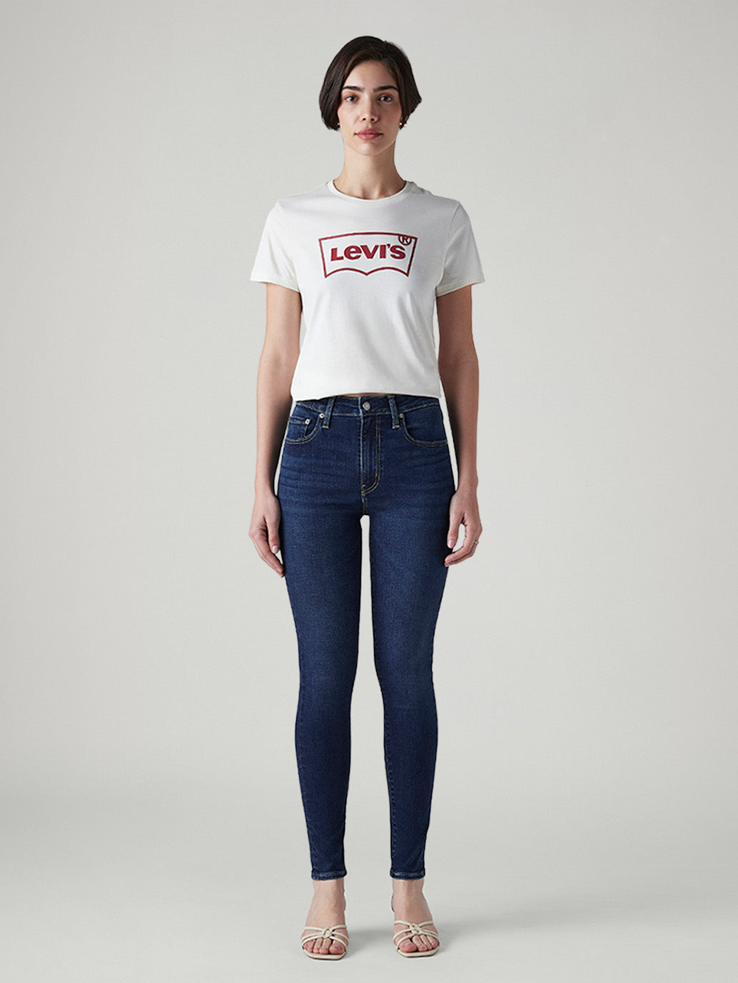 Women's 721 Dark Indigo Skinny Fit High Rise Jeans