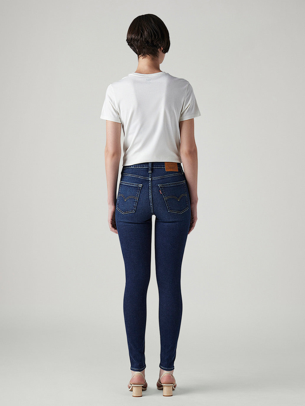 Women's 721 Dark Indigo Skinny Fit High Rise Jeans