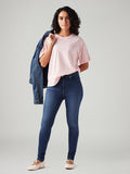 Women's 721 Dark Blue Skinny Fit High Rise Jeans