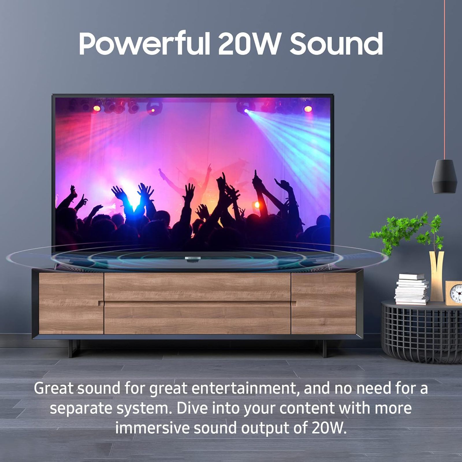 SAMSUNG Series 4 80 cm (32 inch) HD Ready LED Smart Tizen TV with Hyper Real Picture Engine (2020 Model)