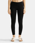 Extra Warmth Super Combed Cotton Rich Thermal Leggings with StayWarm Technology - Black