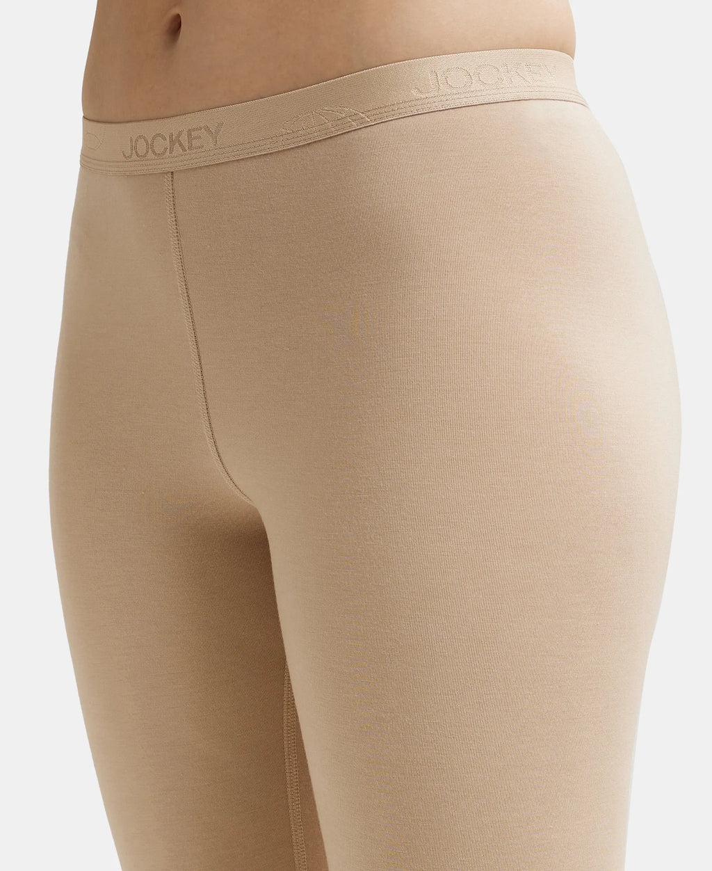 Warmth Soft Touch Microfiber Elastane Stretch Leggings with StayWarm Technology - Skin