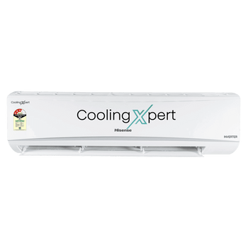 Hisense Cooling Expert 5 in 1 Convertible 1 Ton 3 Star Inverter Split AC with Auto Cleanser (Copper Condenser, ATC353HIB)
