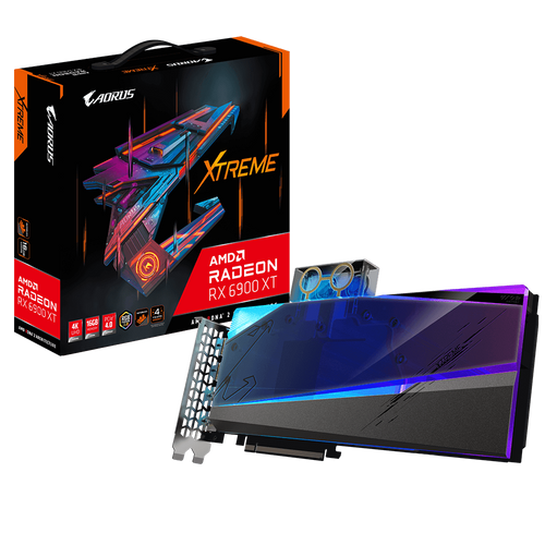 GIGABYTE Aorus Radeon RX 6900 XT Waterforce WB 16GB AMD Graphic Card