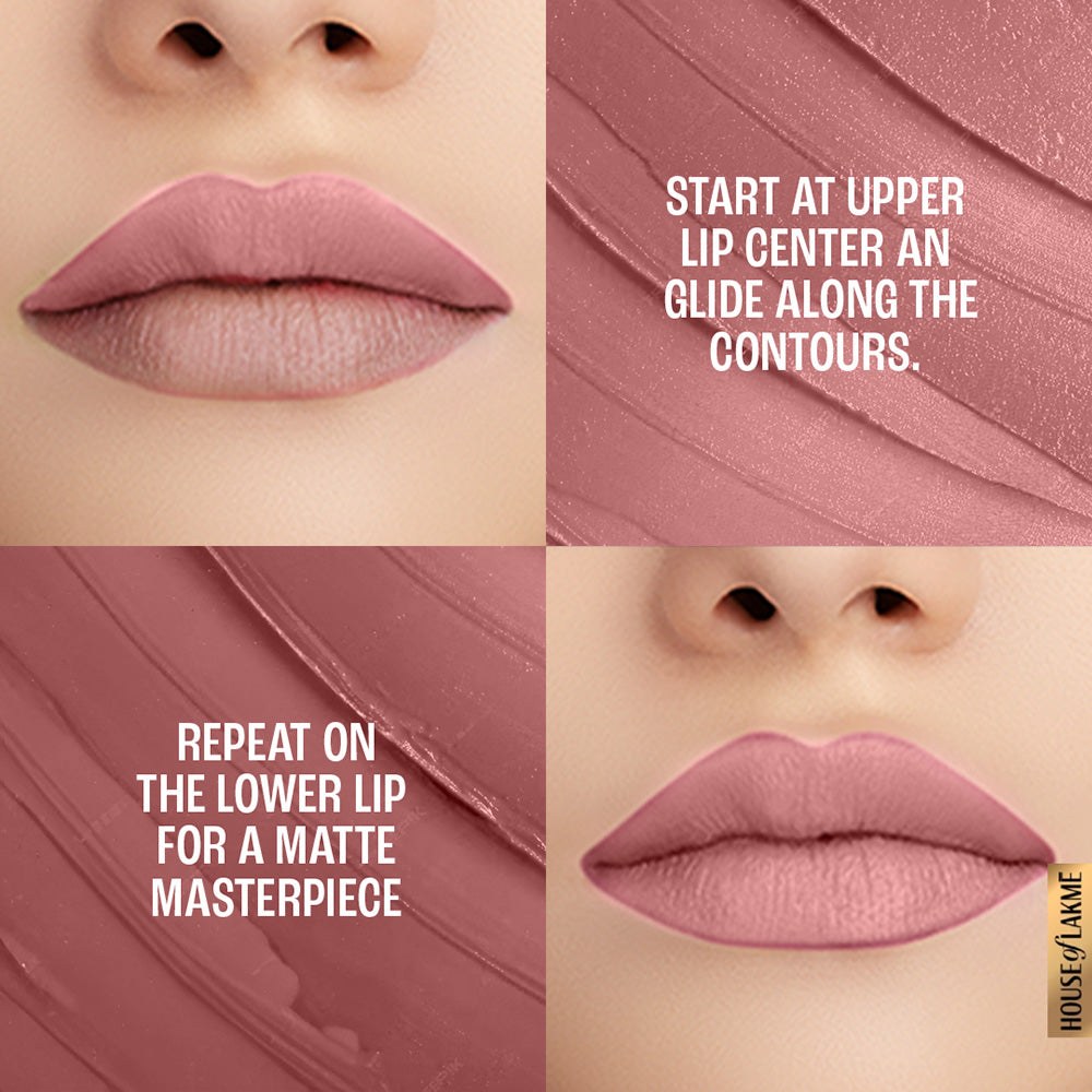 Lakmē 9 To 5 Primer + Matte Lipstick