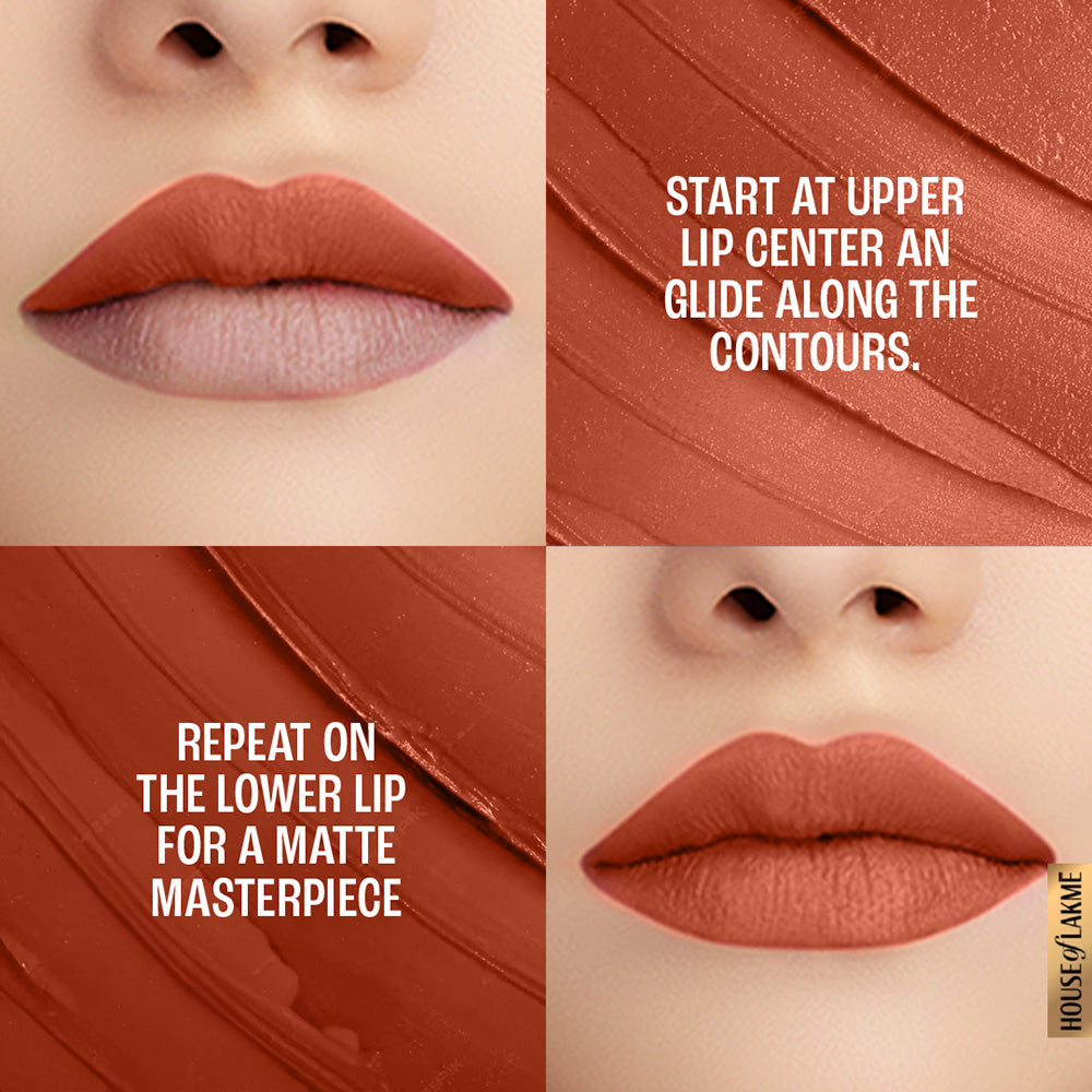 Lakmē 9 To 5 Primer + Matte Lipstick