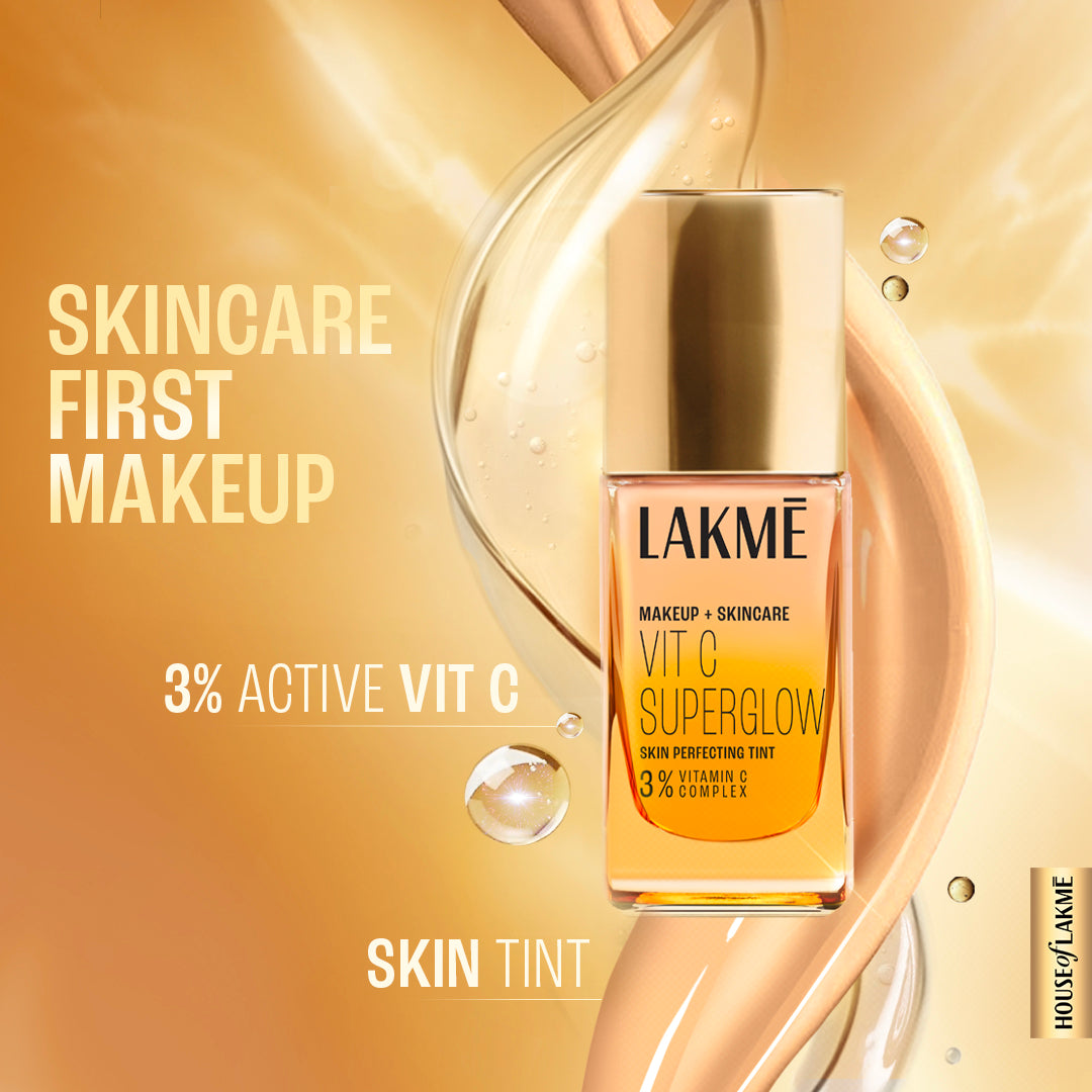Lakmē VitC Superglow Primer, Tint & Concealer Trio