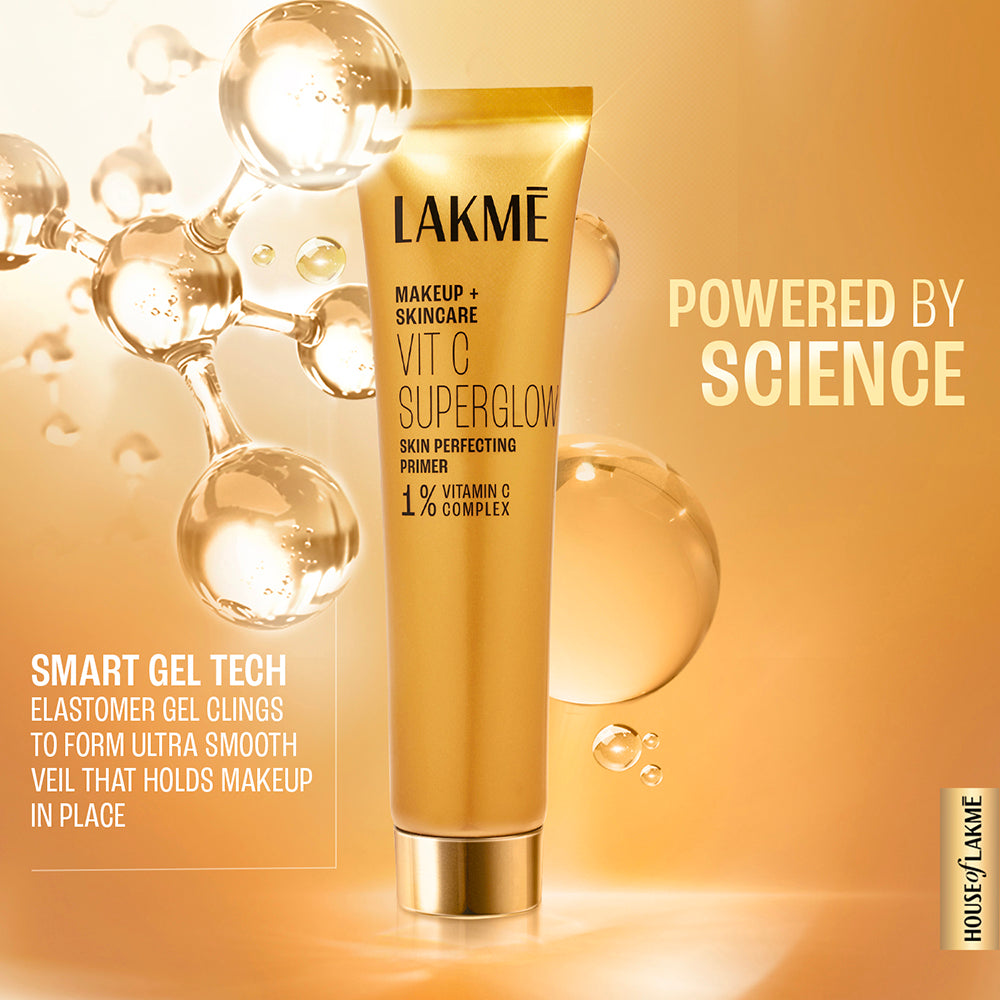 Lakmē VitC Superglow Primer, Tint & Concealer Trio