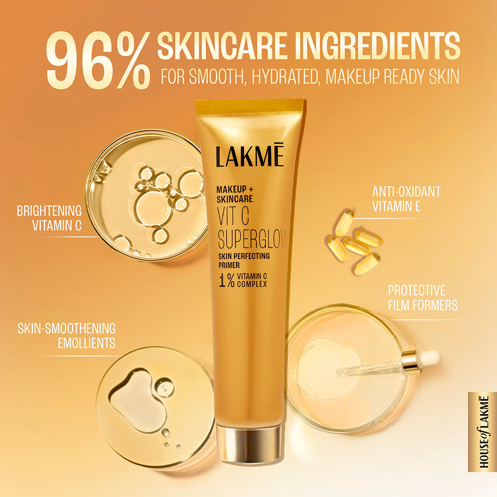 Lakmē VitC Superglow Primer + Concealer Combo