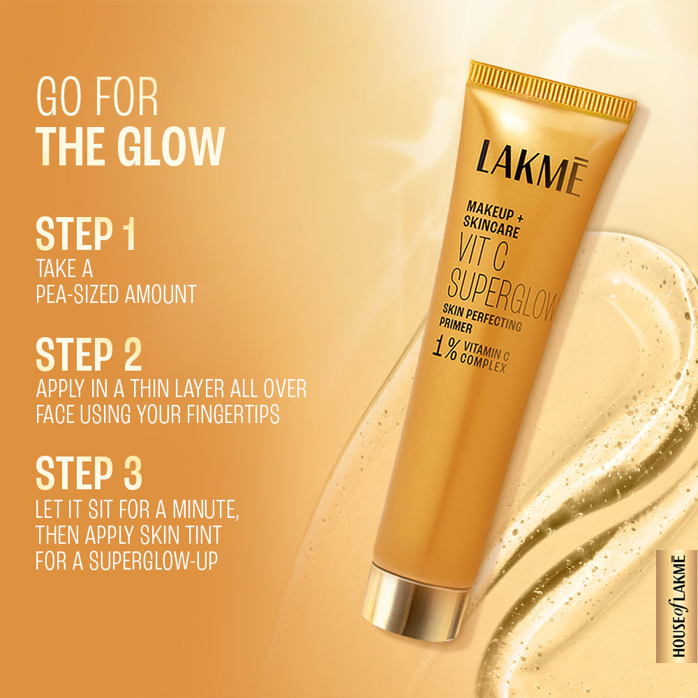 Lakmē VitC Superglow Primer + Concealer Combo