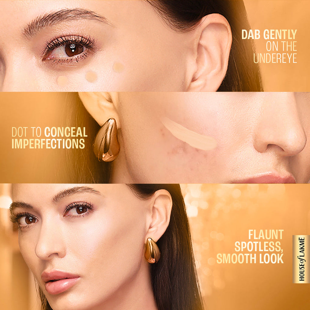 Lakmē VitC Superglow Primer, Tint & Concealer Trio