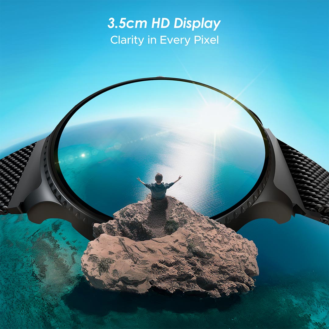 boAt Lunar Discovery | Premium Smartwatch with 1.39" Display, QR Code Hub, 700+ Active Modes, Crest Fitness Challenge