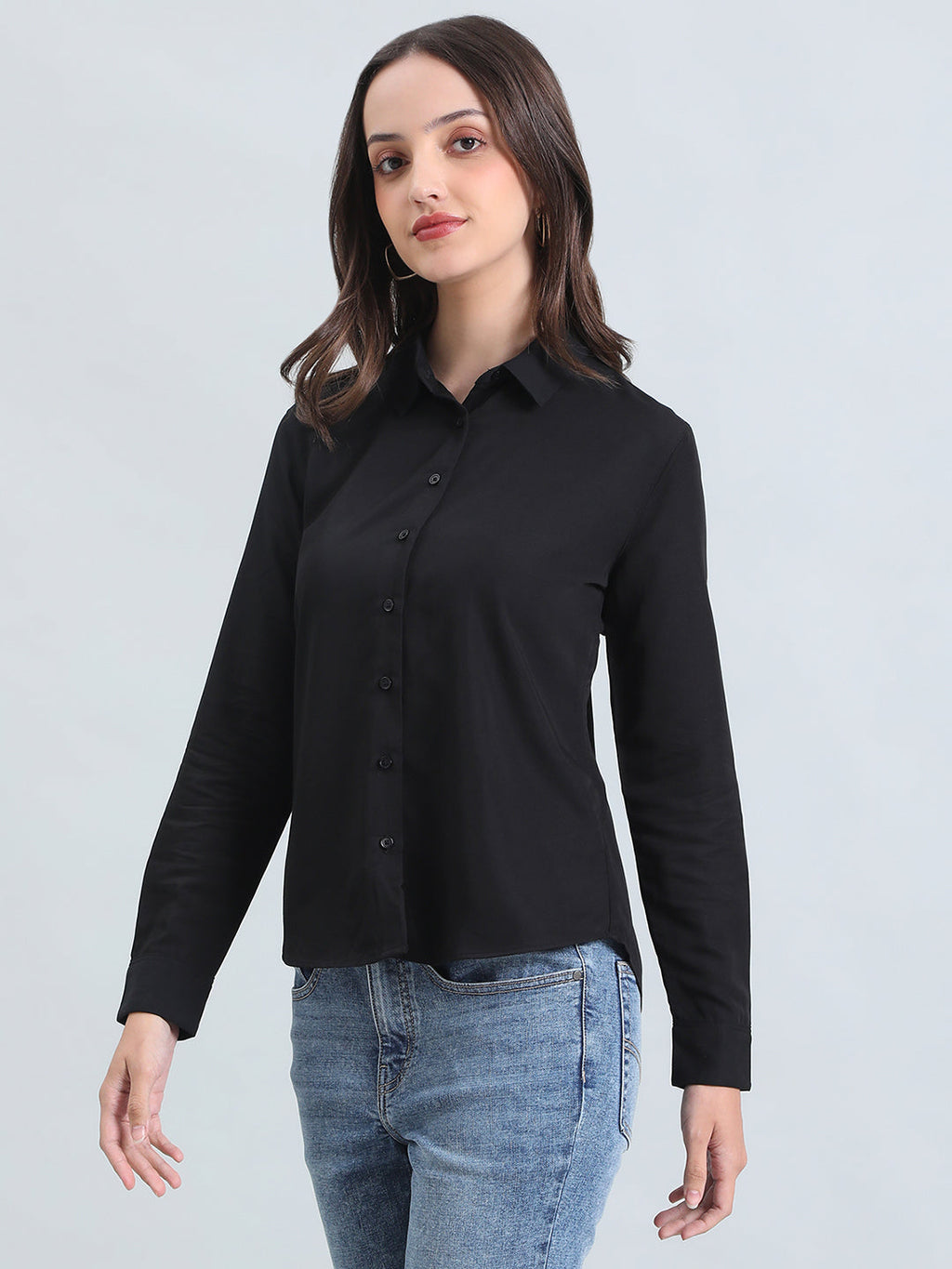 Rayon Classic Collar Shirt