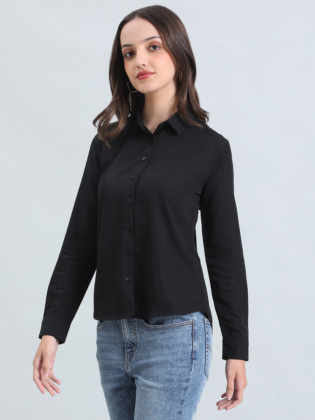 Rayon Classic Collar Shirt