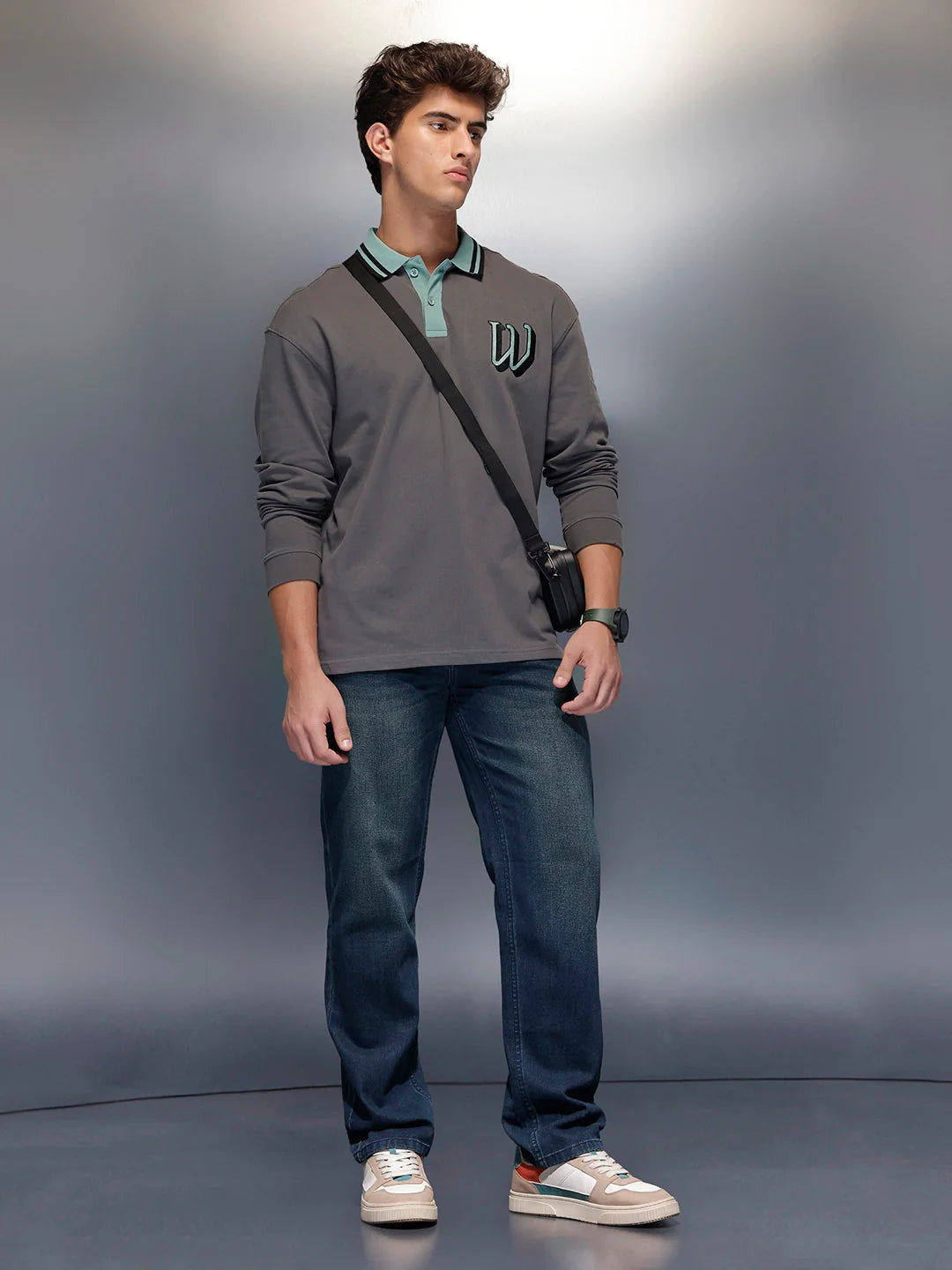 Casual Anti Fit Jeans | Dark Blue