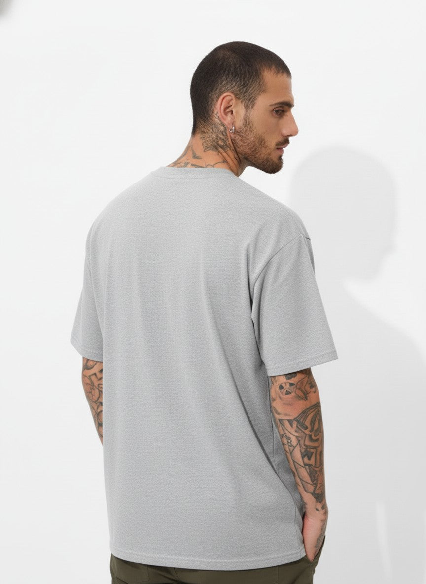 Men Oversized Cotton Tribal T-Shirt