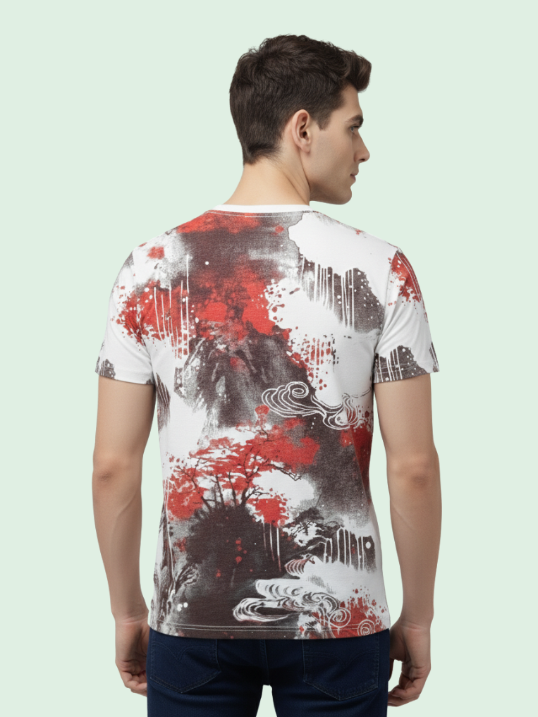 Men All-Over Cotton T-Shirt