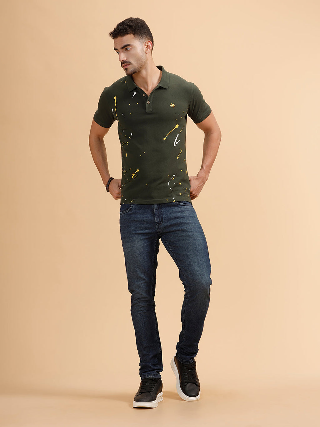 Casual Slim Fit Jeans | Dark Blue