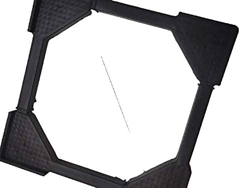 Presstech Fully Plastic Especially Designed For 7 kg Fully Automatic Top Load Washing Machine Trolley/Stand