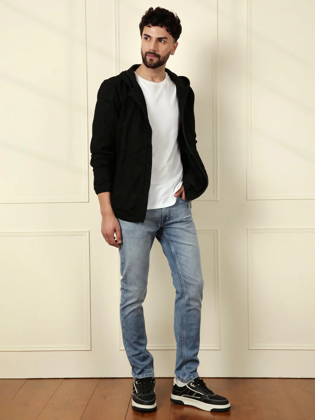 Faded Slim Fit Jeans | Light Grey