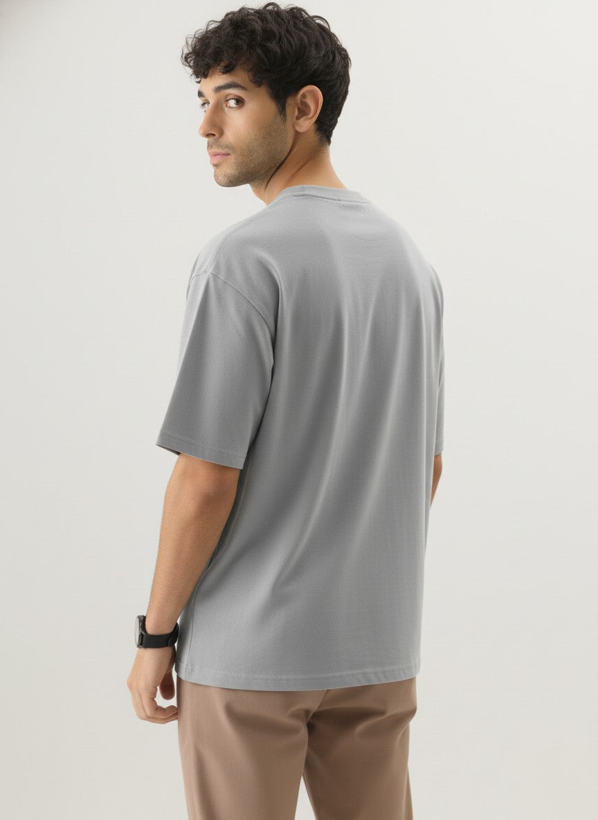 Men Oversized Cotton Tribal T-Shirt