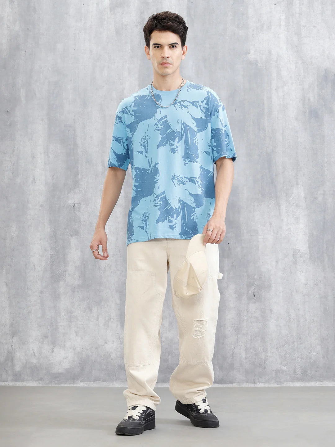 Graphic AOP T-Shirt | Blue