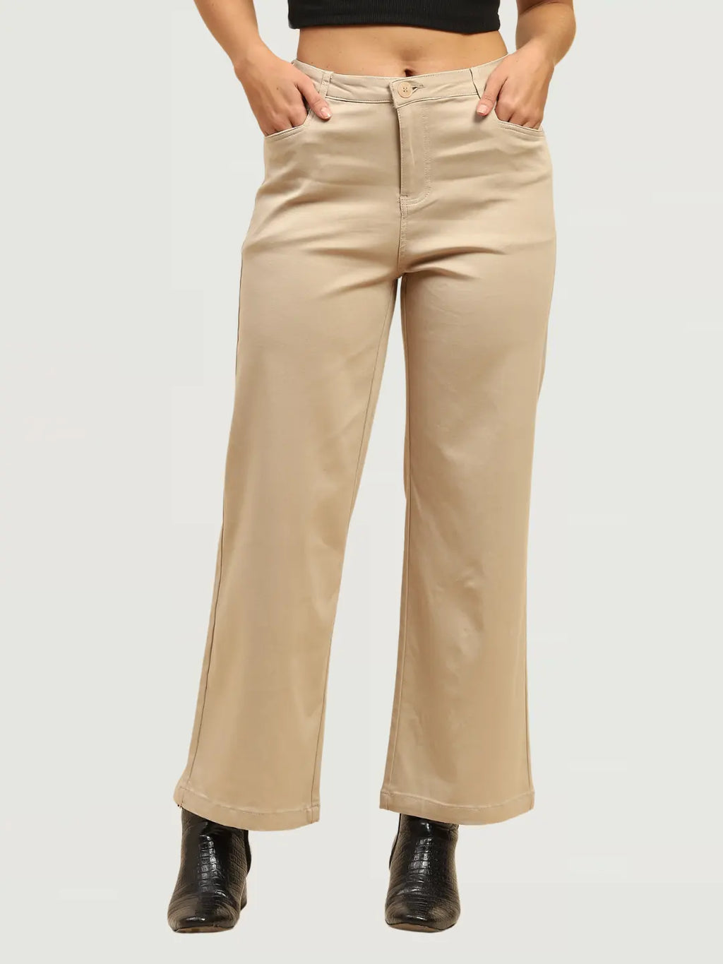 Stretchable Loose Fit Trouser
